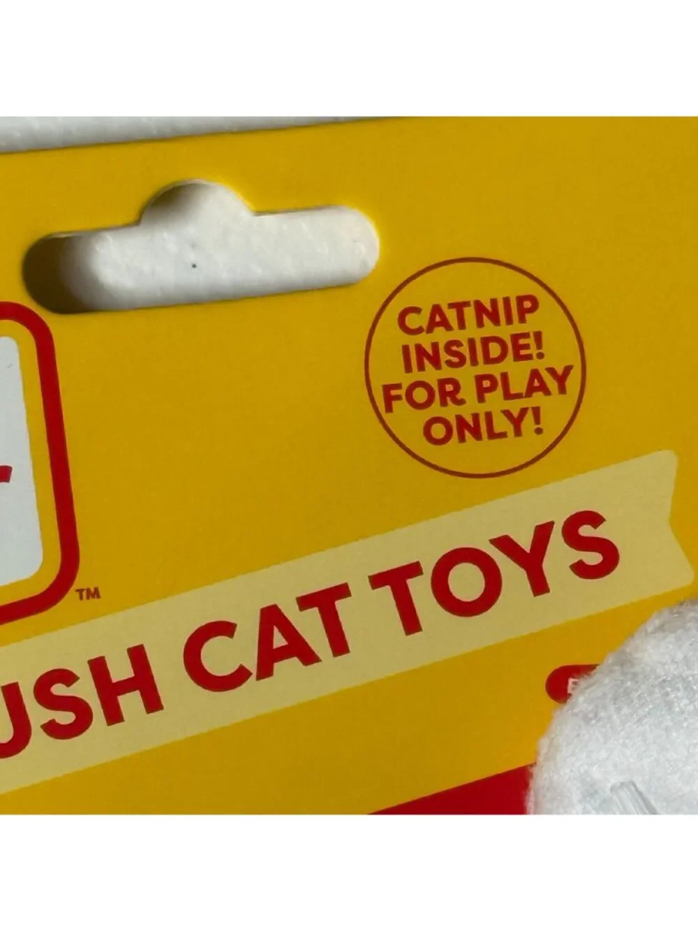 Oscar Mayer Bacon & Egg Cat Toys Plush Catnip Set